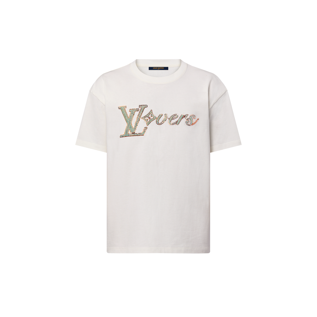 Embroidered Short-Sleeved T-Shirt - Men - Ready-to-Wear | LOUIS VUITTON ®